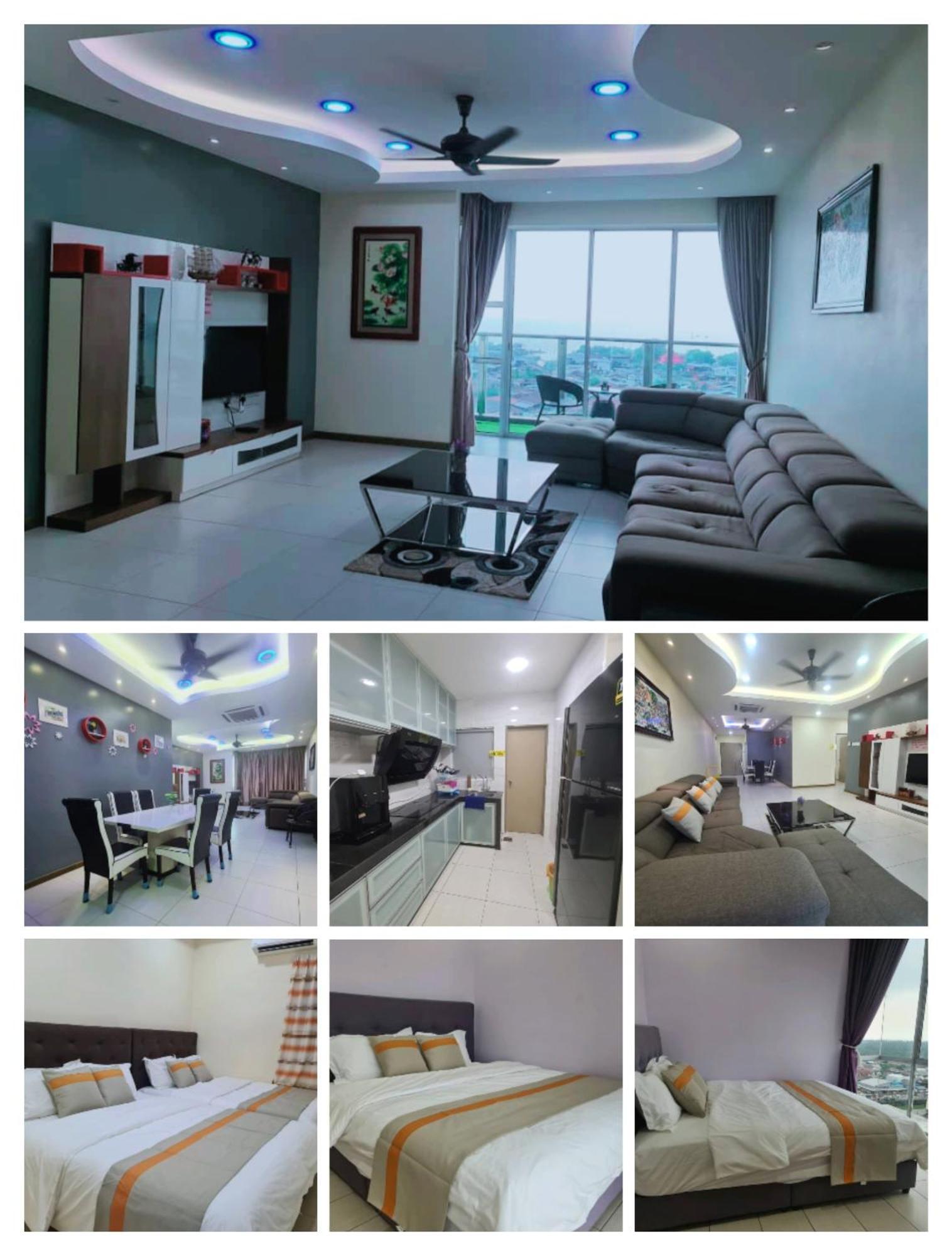 Sekinchan High Level Seaview Homestay Ngoại thất bức ảnh
