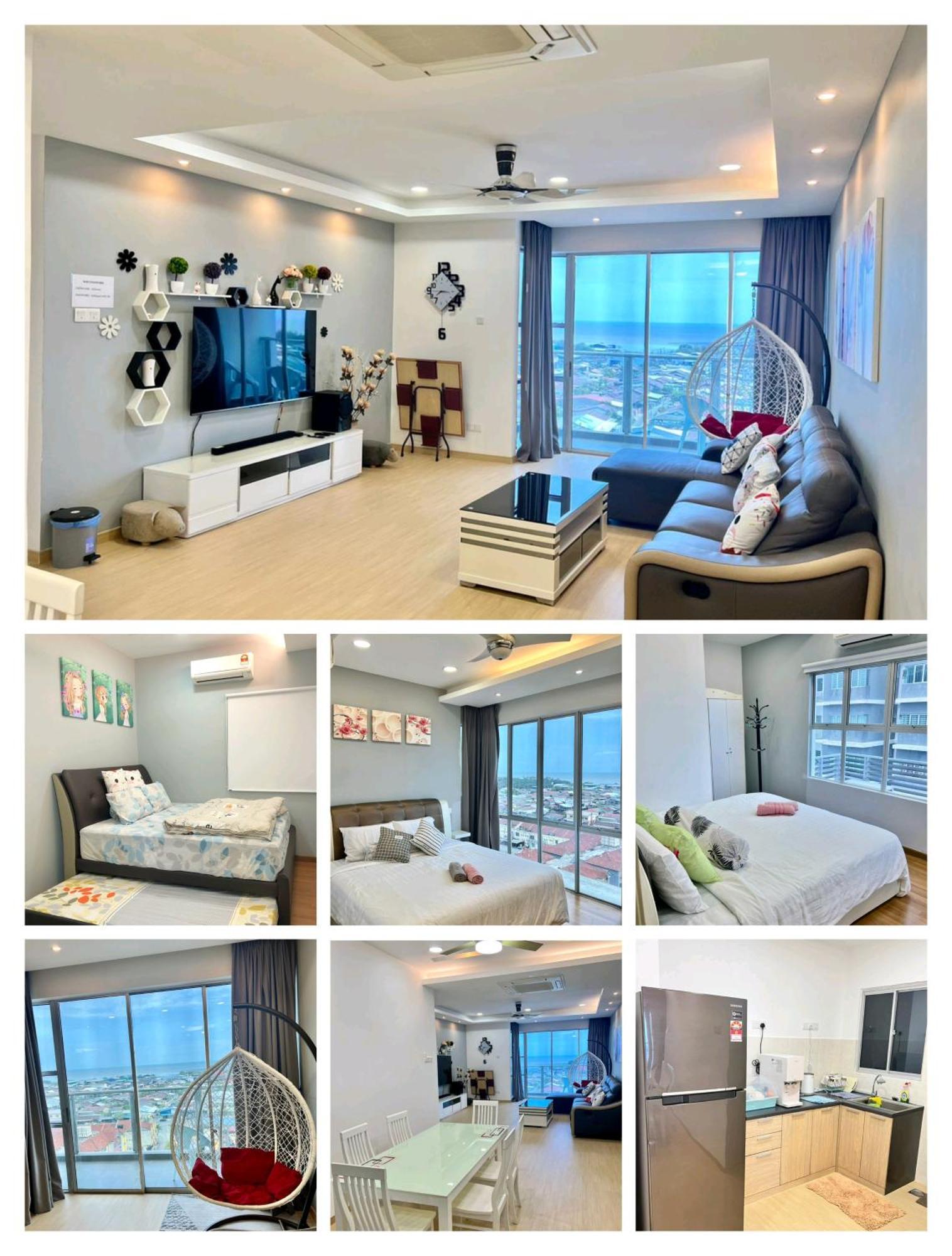 Sekinchan High Level Seaview Homestay Ngoại thất bức ảnh